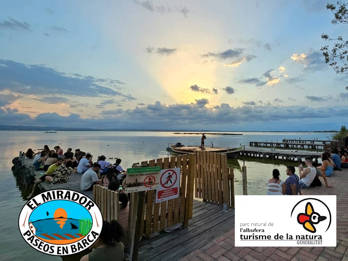 paseo atardecer